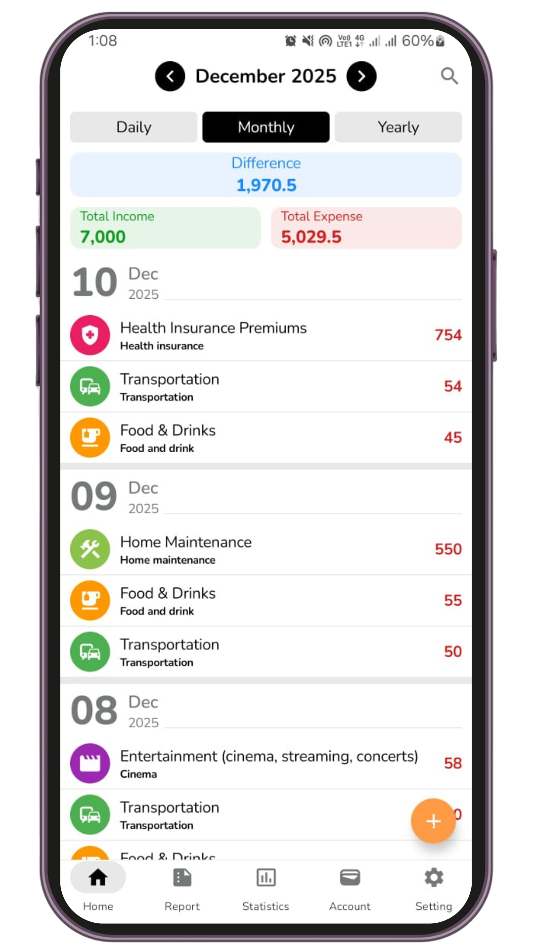 SpendRep Android App